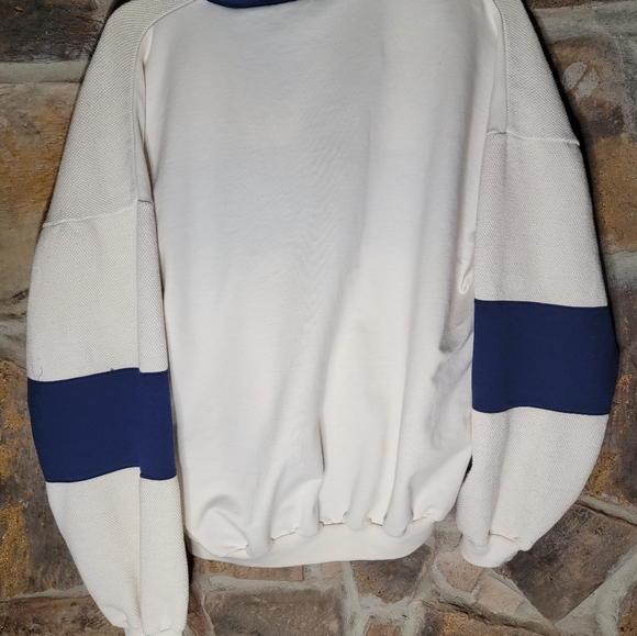 Ash creek trading long sleeve striped blue top - Picture 2 of 2